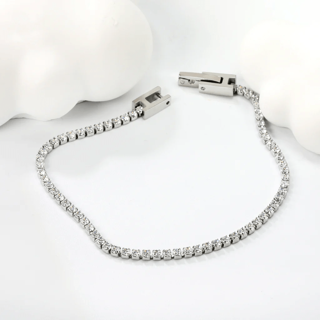 Classic Sparkle Tennis Bracelet - Aevum.accessorieshypoallergenicjewelry
