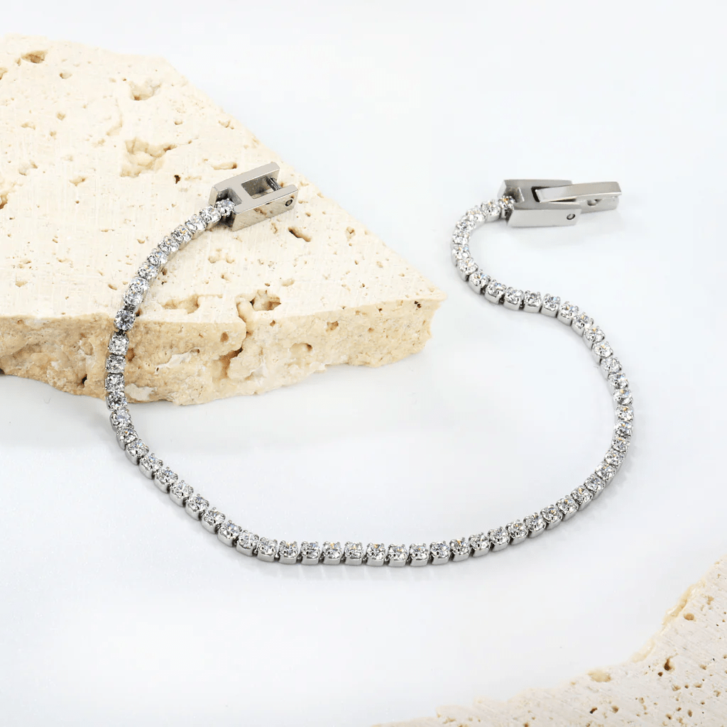 Classic Sparkle Tennis Bracelet - Aevum.accessorieshypoallergenicjewelry