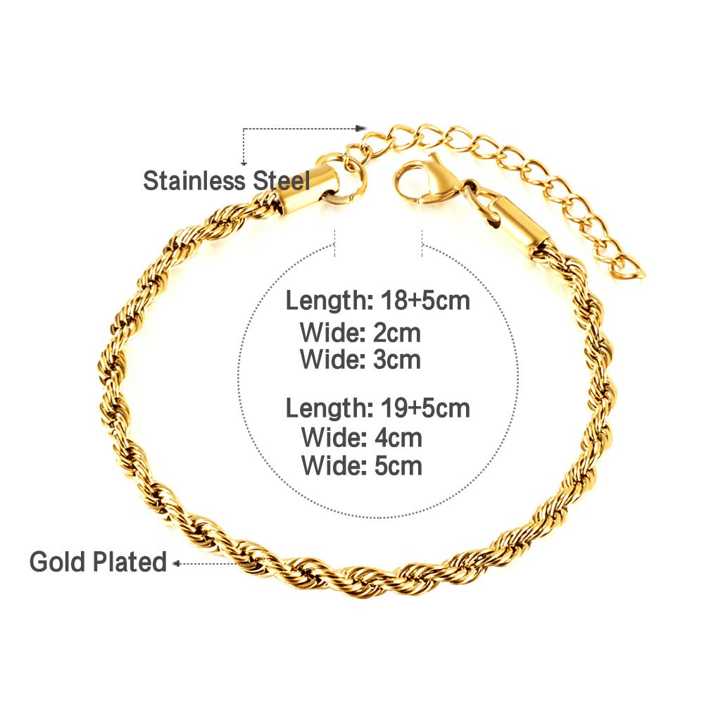 Twist Weave Gold Bracelet - Aevum.accessorieshypoallergenicjewelry